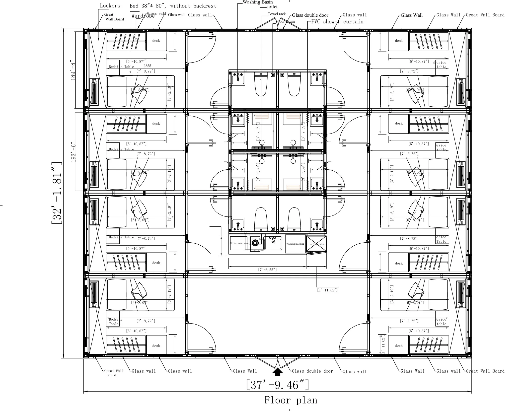 Modular Tiny Home Village — Cluster floor plan