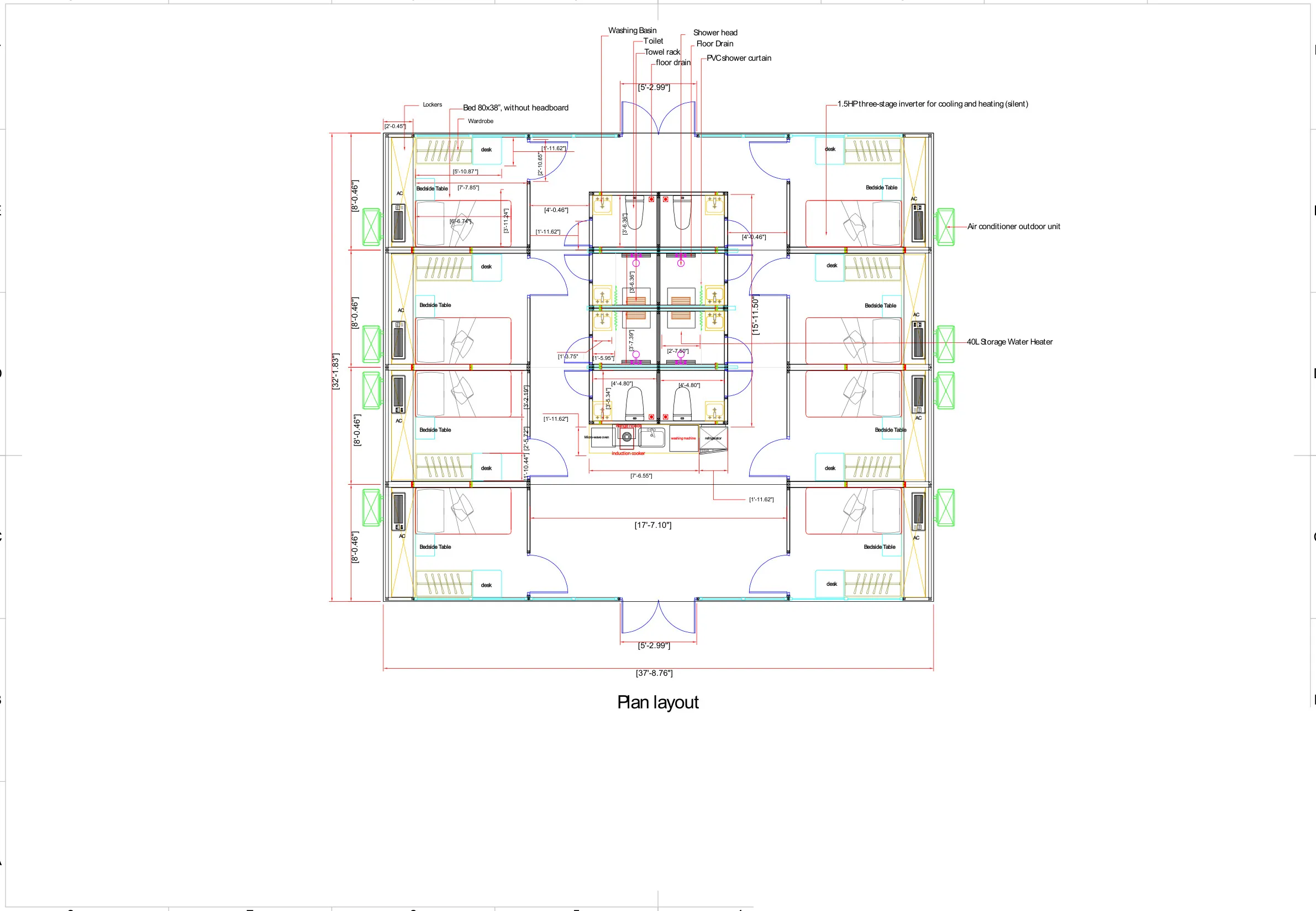 Plan layout