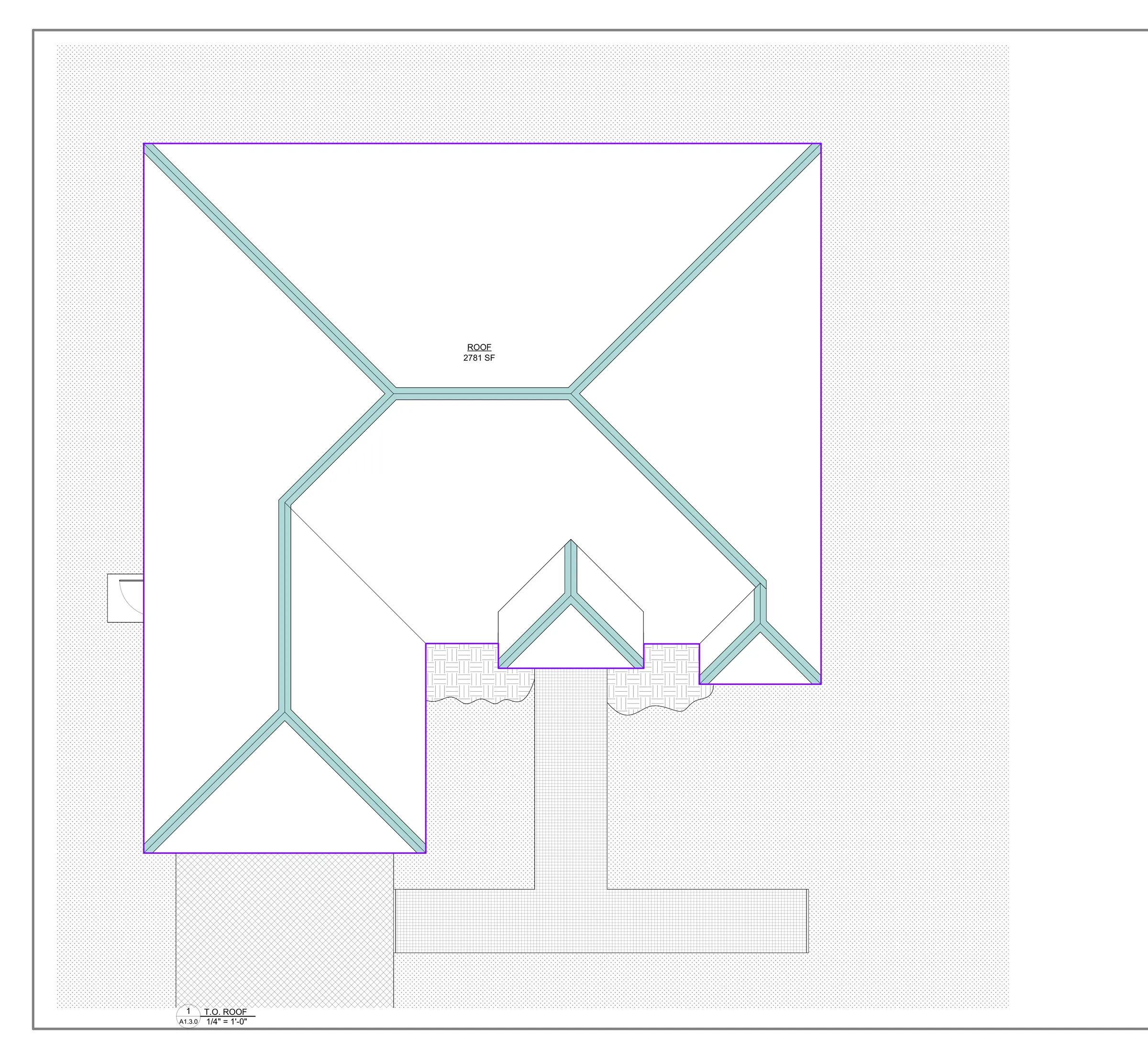 Roof plan