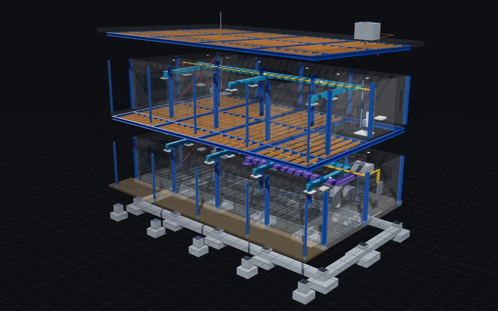 Exploded coordination view