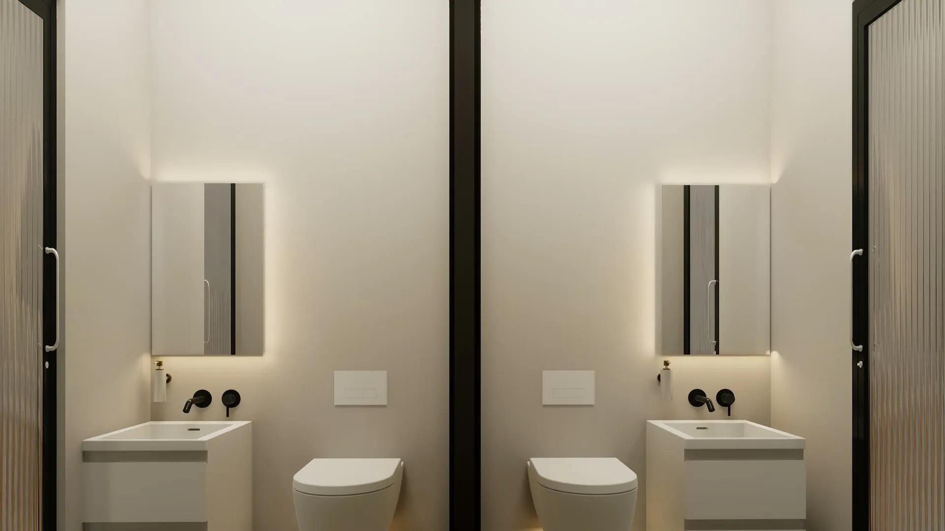 Bathroom pod interior
