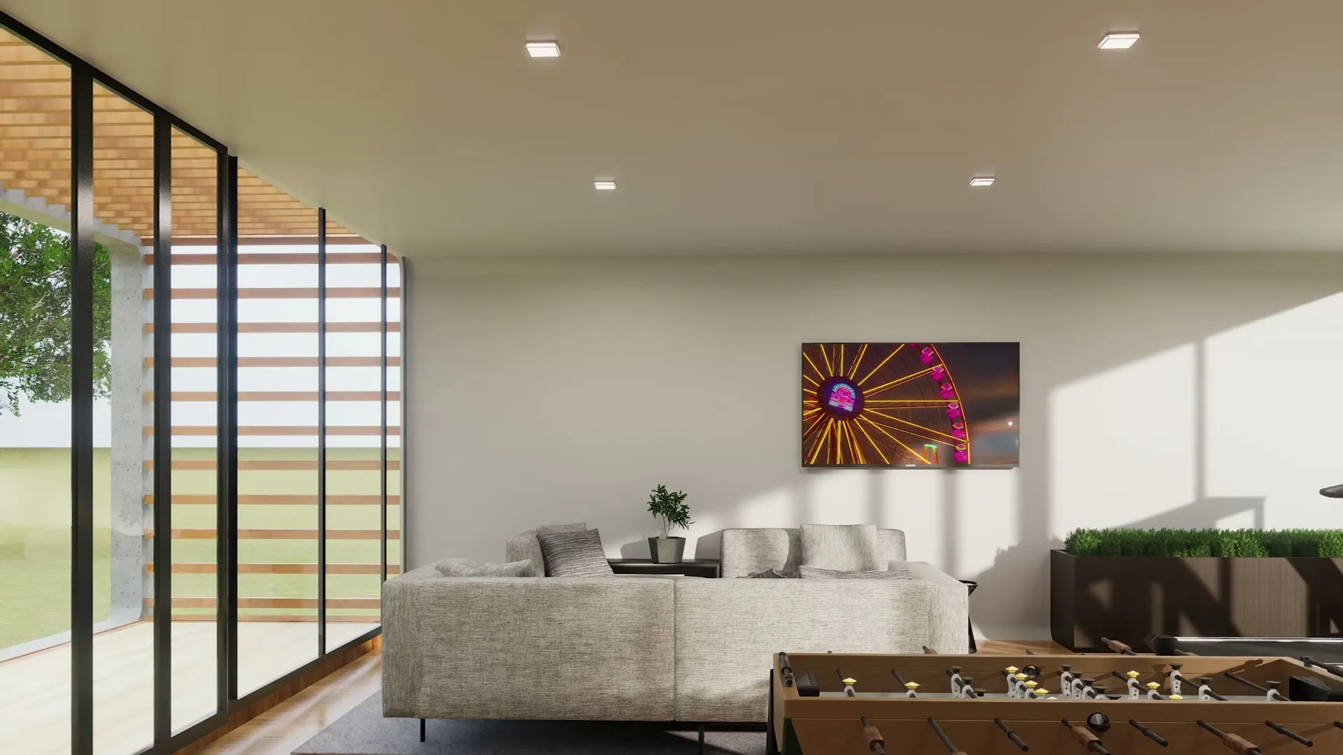 Community center lounge